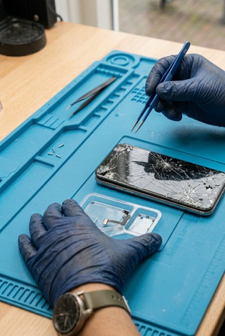 Telefoonscherm kapot reparatie