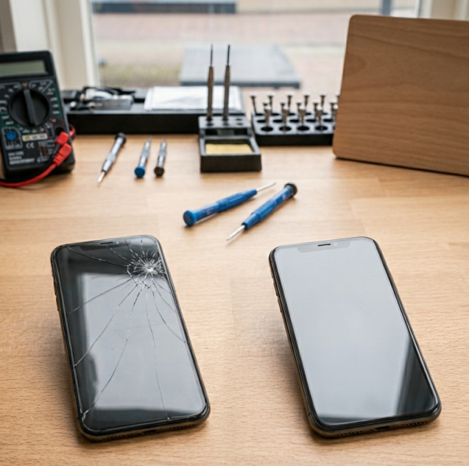 telefoon reparatie scherm